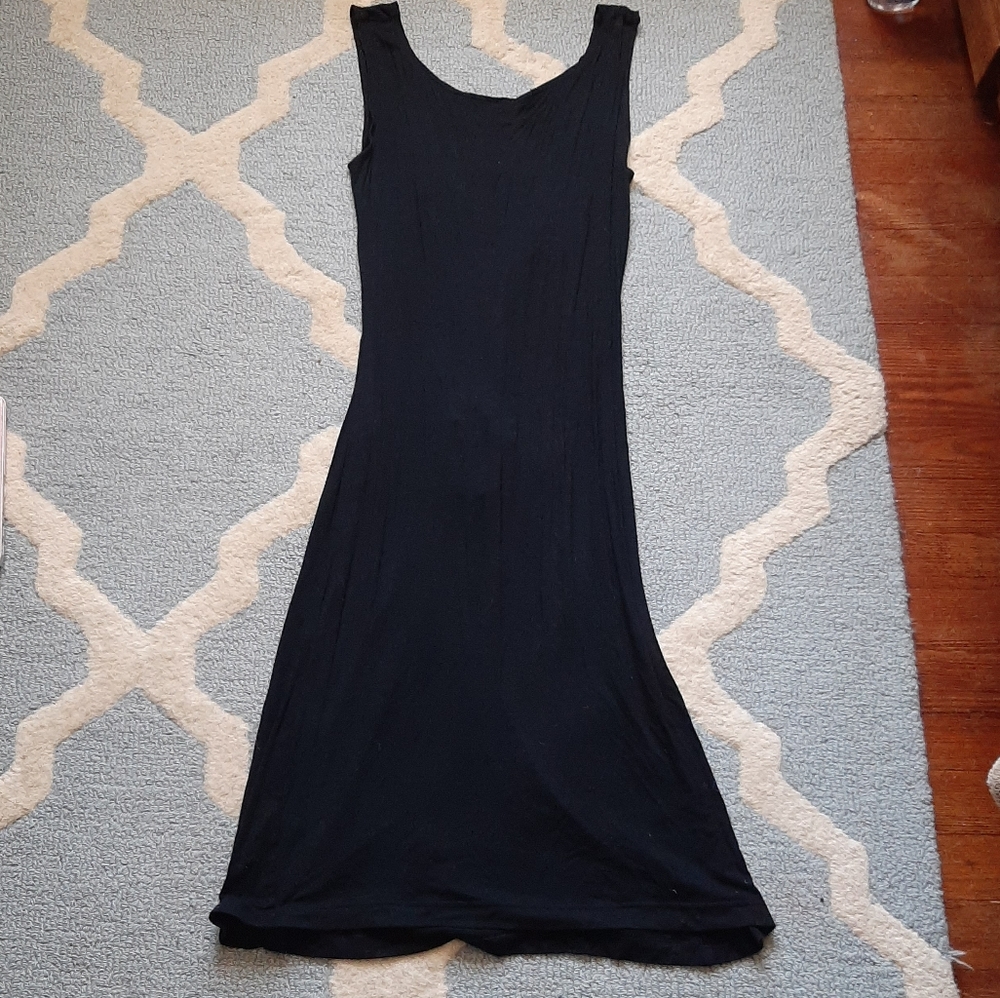 Umi Vintage Black t-shirt dress